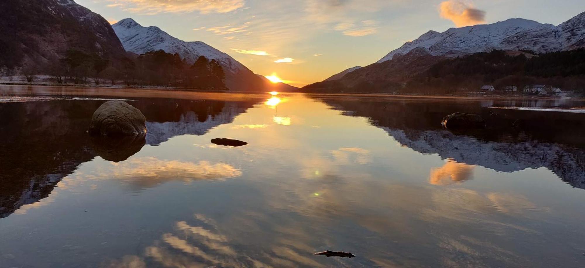 글렌피난 Number 4, Loch Shiel View 빌라 외부 사진