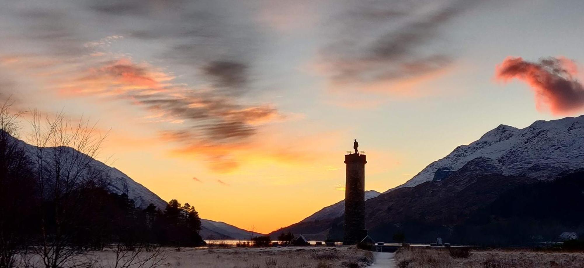 글렌피난 Number 4, Loch Shiel View 빌라 외부 사진